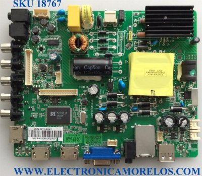 MAIN / FUENTE / (COMBO) / "NOTA MAIN NO TIENE BALUM" / ELEMENT SY15227 / ST3393LU-AP2 / 110105001676 / 1602-15050023-2 / PANEL`S T395-OCL-DLED (VER1.A) / V400HJ6-PE1 / MODELOS ELEFT408 / ELEFT406 G6G5M